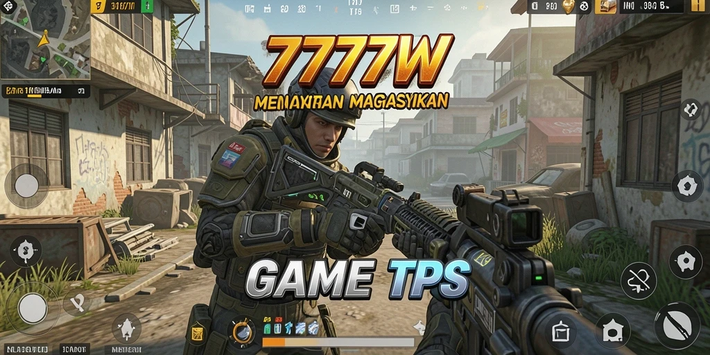 Tampilan gameplay TPS yang seru dan menegangkan.