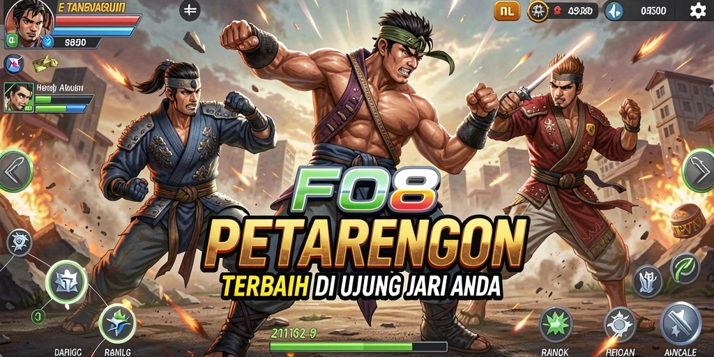 Tampilan gameplay <strong>FO8</strong> yang mendebarkan dan penuh aksi dari pertarungan karakter.