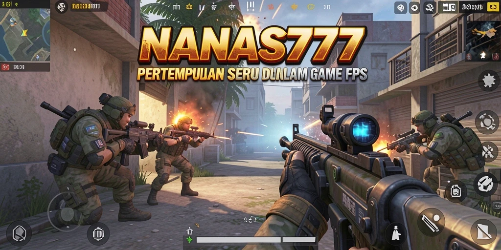 Gameplay seru dalam NANAS777 dengan aksi tembak menembak intens.